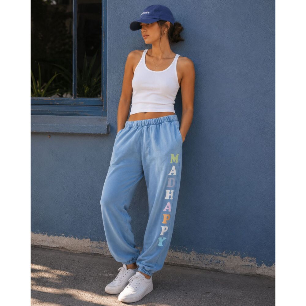 Madhappy Blue Sweatpants Trousers Pants  Women's Size Small